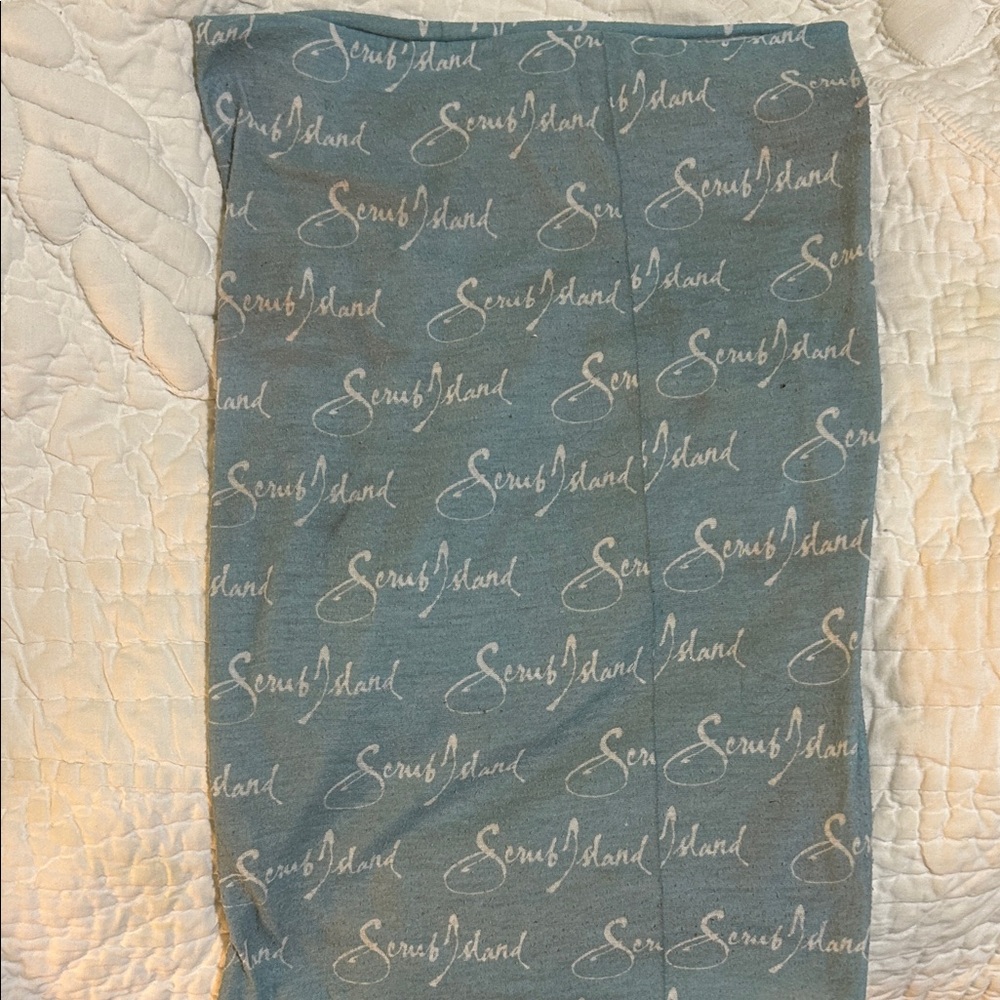Scrub Island, cotton neck gaiter